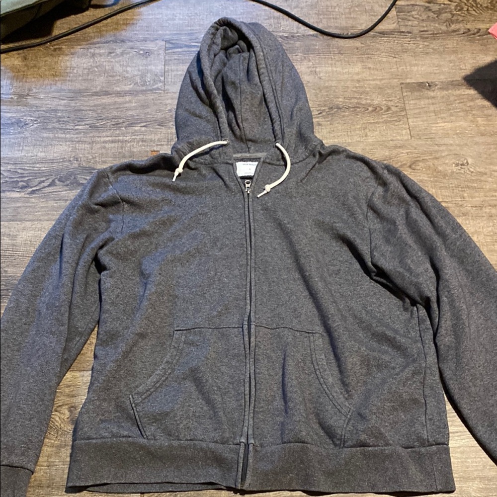 Old Navy Gray Hoodie Jacket